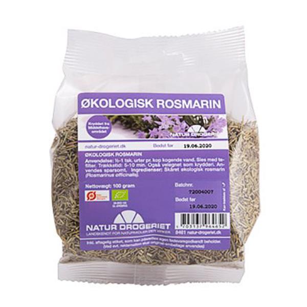 Tørret Rosmarin 100 g økologisk